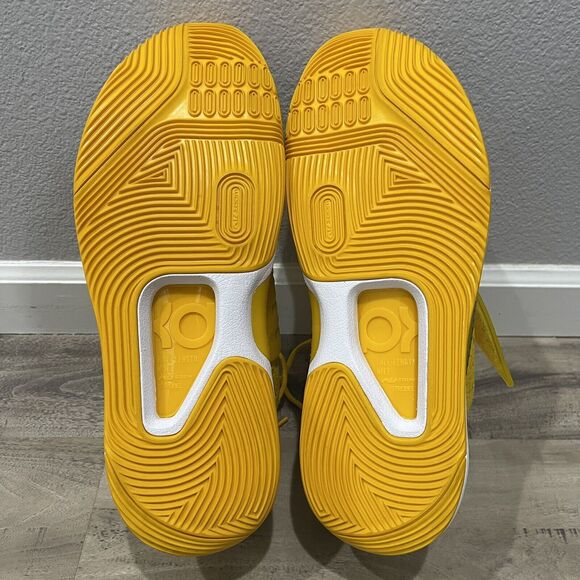 Nike KD 14 TB Promo Mens Size 15 Yellow Amarillo Basketball Sneakers DM5040-700 - Picture 9 of 11